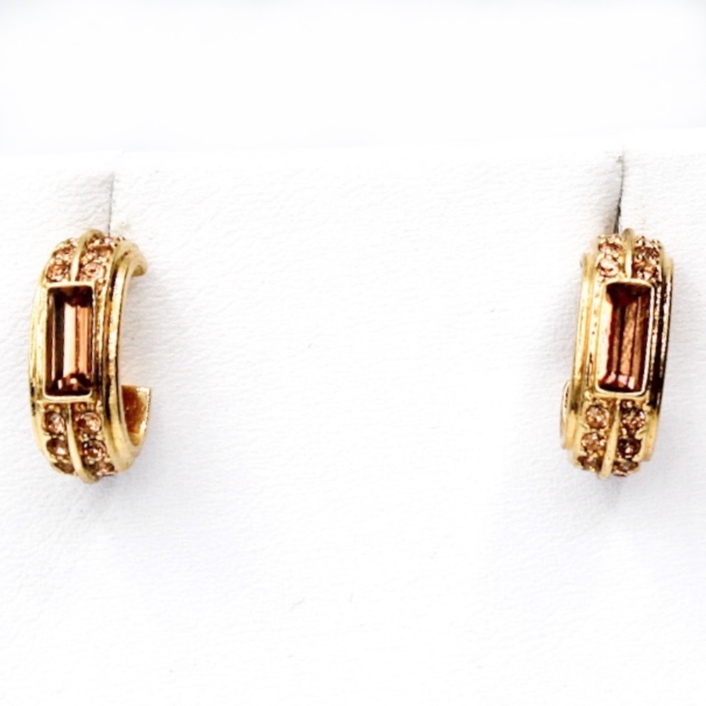 Givenchy Vintage Gold Tone Earrings